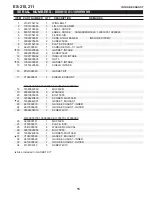 Предварительный просмотр 15 страницы Echo ES-211 - Parts Catalog