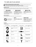 Preview for 6 page of Echo ES-255ES Operator'S Manual