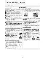 Preview for 10 page of Echo ES-255ES Operator'S Manual