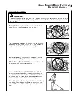 Preview for 13 page of Echo Grass Trimmer/Brush Cutter SRM-280 Operator'S Manual