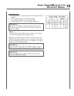 Preview for 15 page of Echo Grass Trimmer/Brush Cutter SRM-280T Operator'S Manual