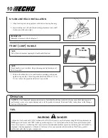 Preview for 10 page of Echo GT-200 Operator'S Manual