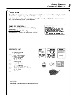 Предварительный просмотр 9 страницы Echo GT-2000 Type 1E Operator'S Manual