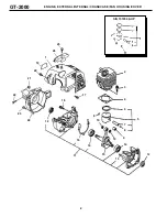 Предварительный просмотр 2 страницы Echo GT-2000 Type 1E Parts Catalog