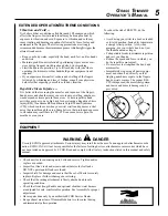 Preview for 5 page of Echo GT-2000EZR Operator'S Manual