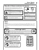 Preview for 3 page of Echo GT-2000R Operator'S Manual