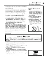 Preview for 5 page of Echo GT-2000R Operator'S Manual