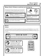 Preview for 3 page of Echo GT-201 Operator'S Manual