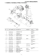 Предварительный просмотр 3 страницы Echo GT-2150_SI(6digits)(35)(36) Parts Catalog