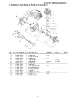 Предварительный просмотр 4 страницы Echo GT-2150_SI(6digits)(35)(36) Parts Catalog