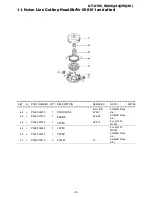 Предварительный просмотр 20 страницы Echo GT-2150_SI(6digits)(35)(36) Parts Catalog