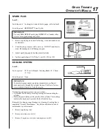 Предварительный просмотр 17 страницы Echo GT-225 Operator'S Manual