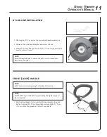 Предварительный просмотр 11 страницы Echo GT-251 Operator'S Manual