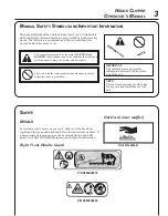 Предварительный просмотр 3 страницы Echo HC-150 - 03-04 1 Operator'S Manual