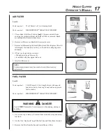 Предварительный просмотр 17 страницы Echo HC-150 - 04-06 1 Operator'S Manual