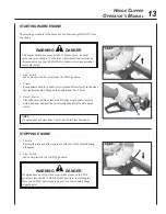 Предварительный просмотр 13 страницы Echo HC-150 - SERIAL NUMBER 05001001-05999999 Operator'S Manual