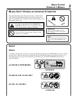 Preview for 3 page of Echo HC-1500 TYPE 1E - 12-00 Operator'S Manual