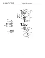 Предварительный просмотр 6 страницы Echo HC-1500 TYPE 1E - SERVICE  10-99 Parts Catalog