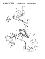 Предварительный просмотр 8 страницы Echo HC-1500 TYPE 1E - SERVICE  10-99 Parts Catalog