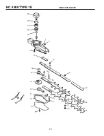 Preview for 10 page of Echo HC-1500 TYPE 1E - SERVICE  10-99 Parts Catalog