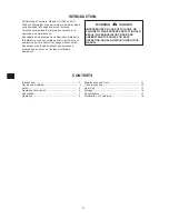 Preview for 2 page of Echo HC-1500 Operator'S Manual