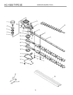 Предварительный просмотр 10 страницы Echo HC-1500 Parts Catalog