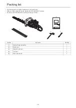 Предварительный просмотр 14 страницы Echo HC-1501 Operator'S Manual