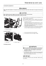 Предварительный просмотр 21 страницы Echo HC-1501 Operator'S Manual