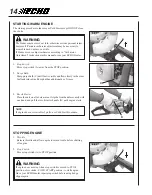 Preview for 14 page of Echo HC-151 Operator'S Manual