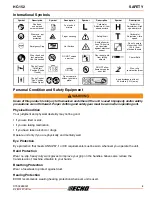 Предварительный просмотр 5 страницы Echo HC-152 Operator'S Manual