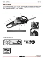 Предварительный просмотр 10 страницы Echo HC-152 Operator'S Manual