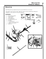 Предварительный просмотр 7 страницы Echo HC-161 Operator'S Manual