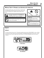 Предварительный просмотр 3 страницы Echo HC-1800 Type 1E Operator'S Manual