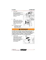 Предварительный просмотр 21 страницы Echo HC-2020 Operator'S Manual