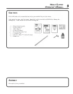 Предварительный просмотр 9 страницы Echo HC-233 Operator'S Manual