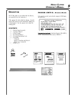 Предварительный просмотр 9 страницы Echo HC-2410 Operator'S Manual