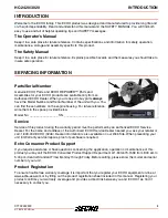 Preview for 3 page of Echo HC-2420 Operator'S Manual