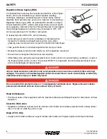 Предварительный просмотр 8 страницы Echo HC-2420 Operator'S Manual