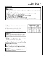 Предварительный просмотр 11 страницы Echo HC-245 Operator'S Manual