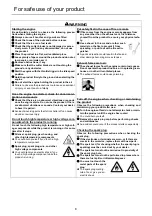 Предварительный просмотр 10 страницы Echo HCA-236ES-LW Operator'S Manual