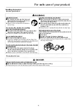 Предварительный просмотр 11 страницы Echo HCA-236ES-LW Operator'S Manual