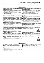 Предварительный просмотр 13 страницы Echo HCA-236ES-LW Operator'S Manual