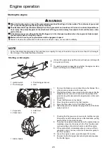 Предварительный просмотр 22 страницы Echo HCA-236ES-LW Operator'S Manual