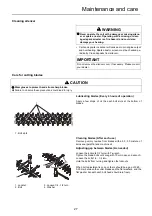 Предварительный просмотр 29 страницы Echo HCA-236ES-LW Operator'S Manual