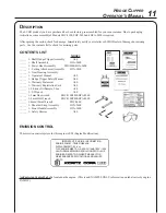 Предварительный просмотр 11 страницы Echo HCA-2400 Operator'S Manual