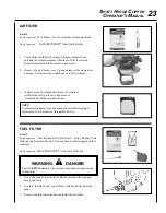 Предварительный просмотр 25 страницы Echo HCA-260 Operator'S Manual