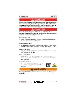 Предварительный просмотр 11 страницы Echo HCA-2620/S Operator'S Manual