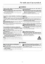 Предварительный просмотр 13 страницы Echo HCA-2620ES-HD Operator'S Manual