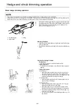 Preview for 24 page of Echo HCA-2620ES-HD Operator'S Manual