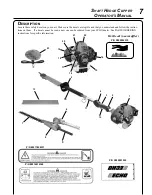 Предварительный просмотр 7 страницы Echo HCA-265 Operator'S Manual